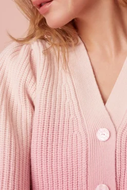 Women LoveShackFancy Avignon Dip-Dyed Ombré Crop Cardigan