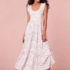 Women LoveShackFancy Chessie Floral Dress