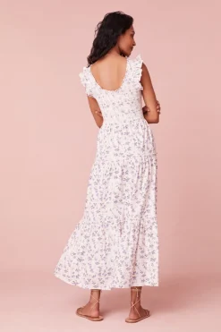 Women LoveShackFancy Chessie Floral Dress