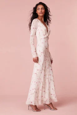 Women LoveShackFancy Dalila Dainty Floral Maxi Dress