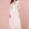 Women LoveShackFancy Ellitia Victorian Lace Maxi Dress