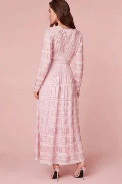 Women LoveShackFancy Ellitia Victorian Lace Maxi Dress