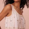 Women LoveShackFancy Ensor Embellished Crop Top