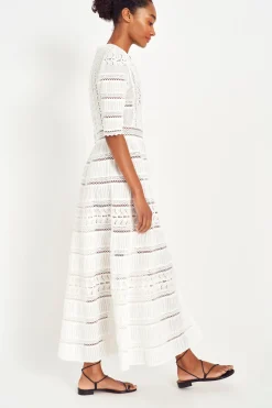 Women LoveShackFancy Flora Cotton Maxi Dress