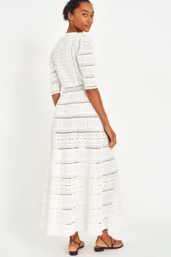 Women LoveShackFancy Flora Cotton Maxi Dress