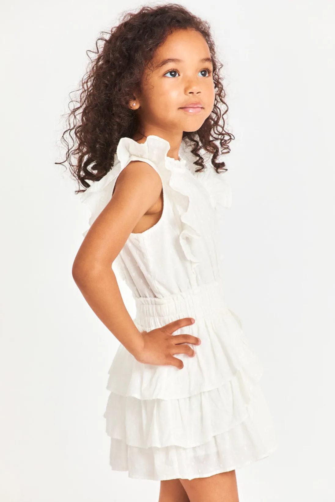 LoveShackFancy Girls Decker Heritage Dress