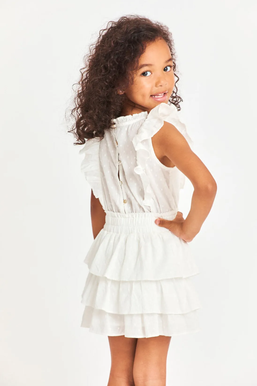 LoveShackFancy Girls Decker Heritage Dress