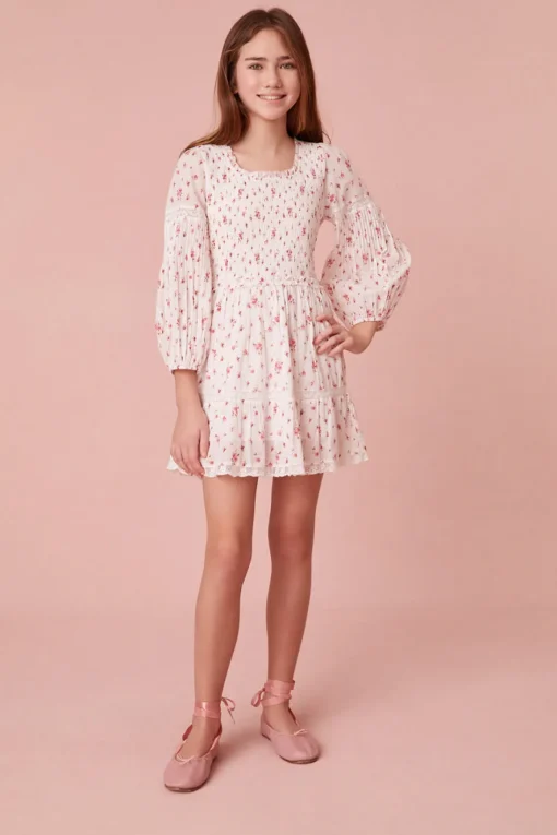 LoveShackFancy Girls Mabella Dress