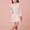 LoveShackFancy Girls Oda Floral Blouse