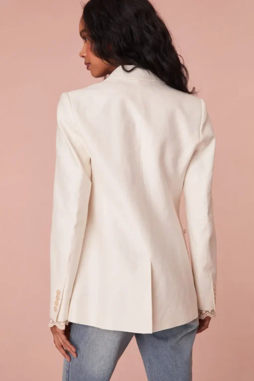 Women LoveShackFancy Lamia Tailored Suit Jacket