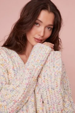 Women LoveShackFancy Meli Cotton Cardigan