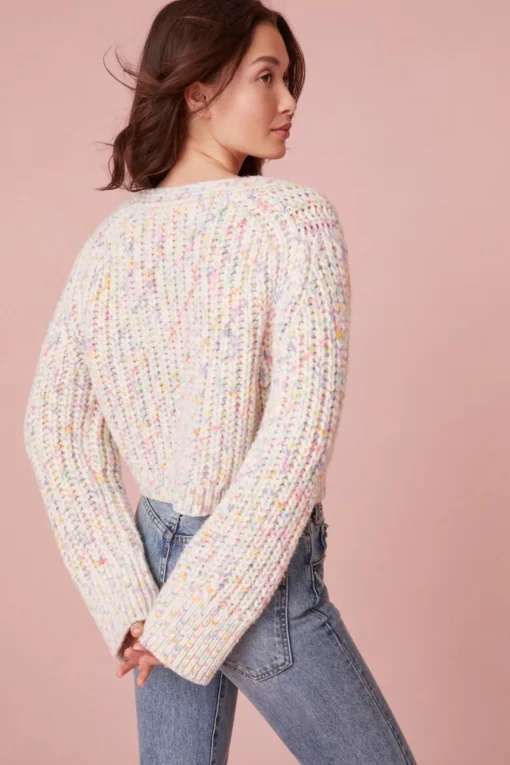 Women LoveShackFancy Meli Cotton Cardigan
