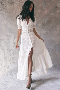 Women LoveShackFancy Minka Maxi Dress