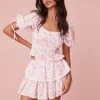 Women LoveShackFancy Molly Puff Sleeve Top