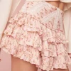 Women LoveShackFancy Robeina Floral Mini Skirt
