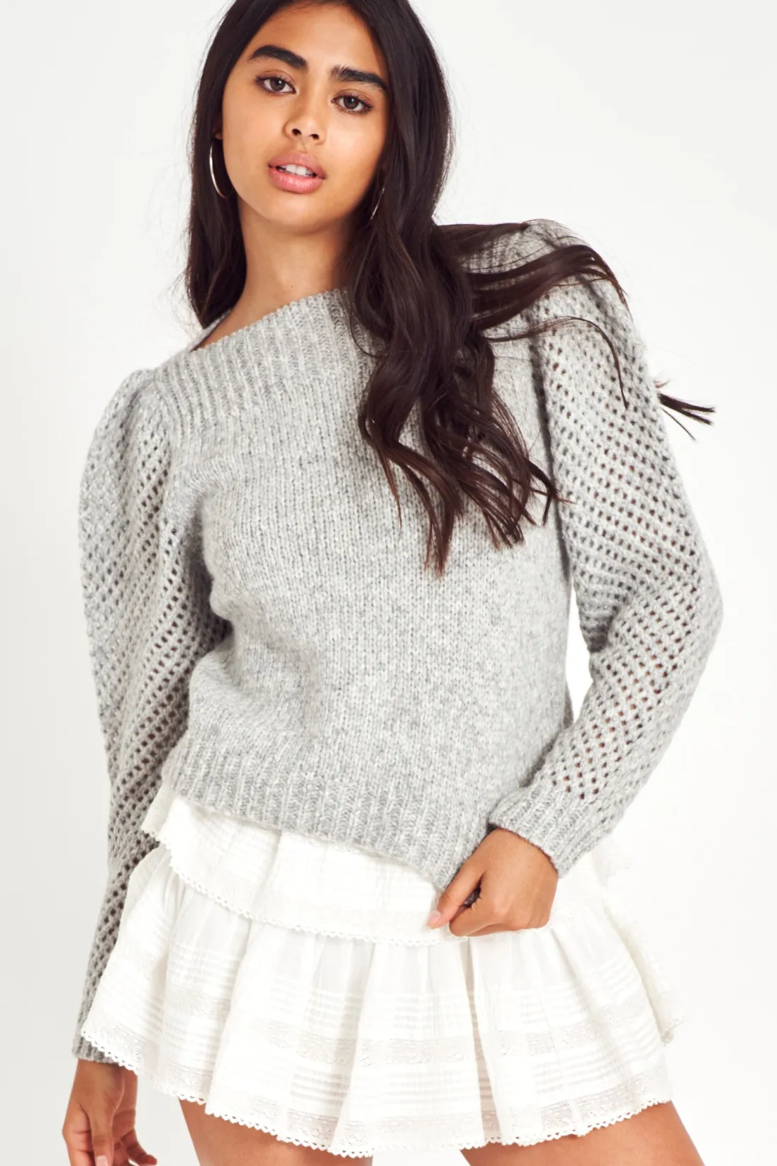 Women LoveShackFancy Rosie Heritage Pullover Sweater
