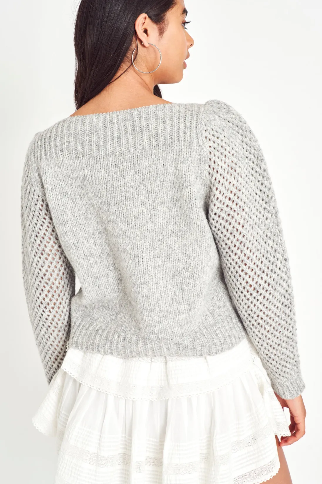 Women LoveShackFancy Rosie Heritage Pullover Sweater
