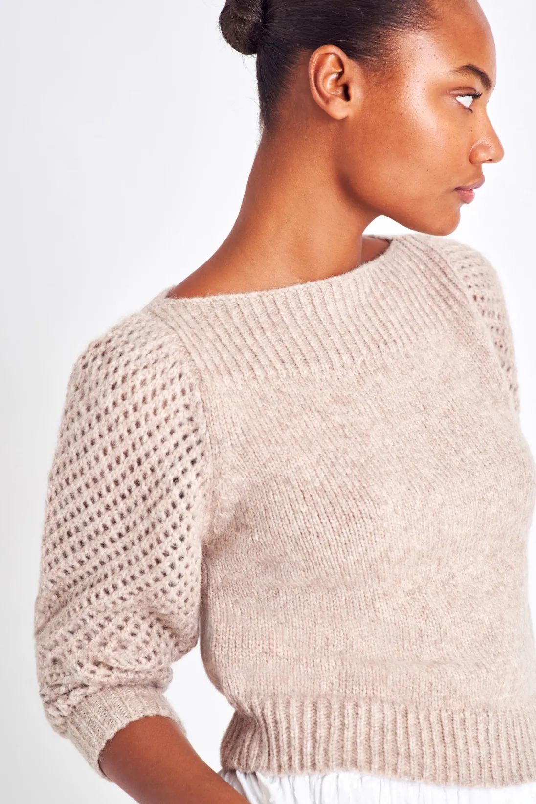 Women LoveShackFancy Rosie Heritage Pullover Sweater