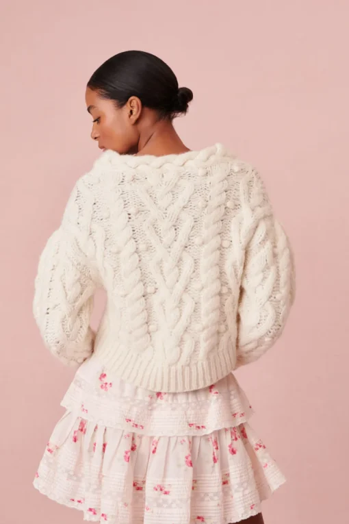 Women LoveShackFancy Ruffle Mini Blossom Skirt