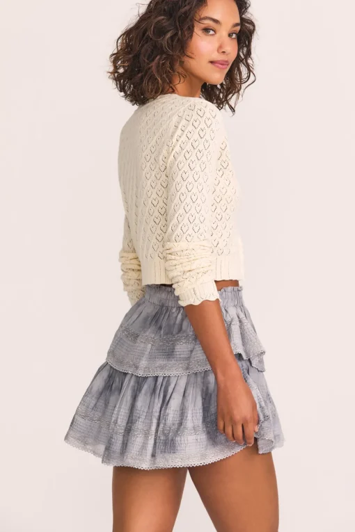 LoveShackFancy Ruffle Mini Skirt