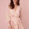 Women LoveShackFancy Spruce Ruffle Mini Dress