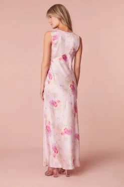 Women LoveShackFancy Suniva Silk Charmeuse Slip Dress