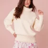 Women LoveShackFancy Valli Peruvian Cotton Pullover Sweater
