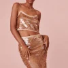 Women LoveShackFancy Velma Sequin Tank