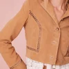Women LoveShackFancy Willie Suede Jacket